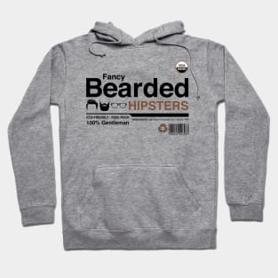 Fancy Bearded Hipsters Hoodie